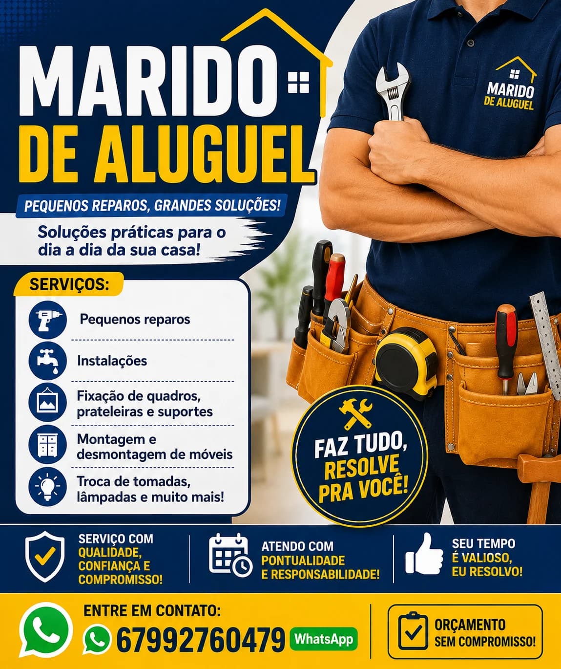 Marido de Aluguel Em Campo Grande: Soluções Práticas e Rápidas